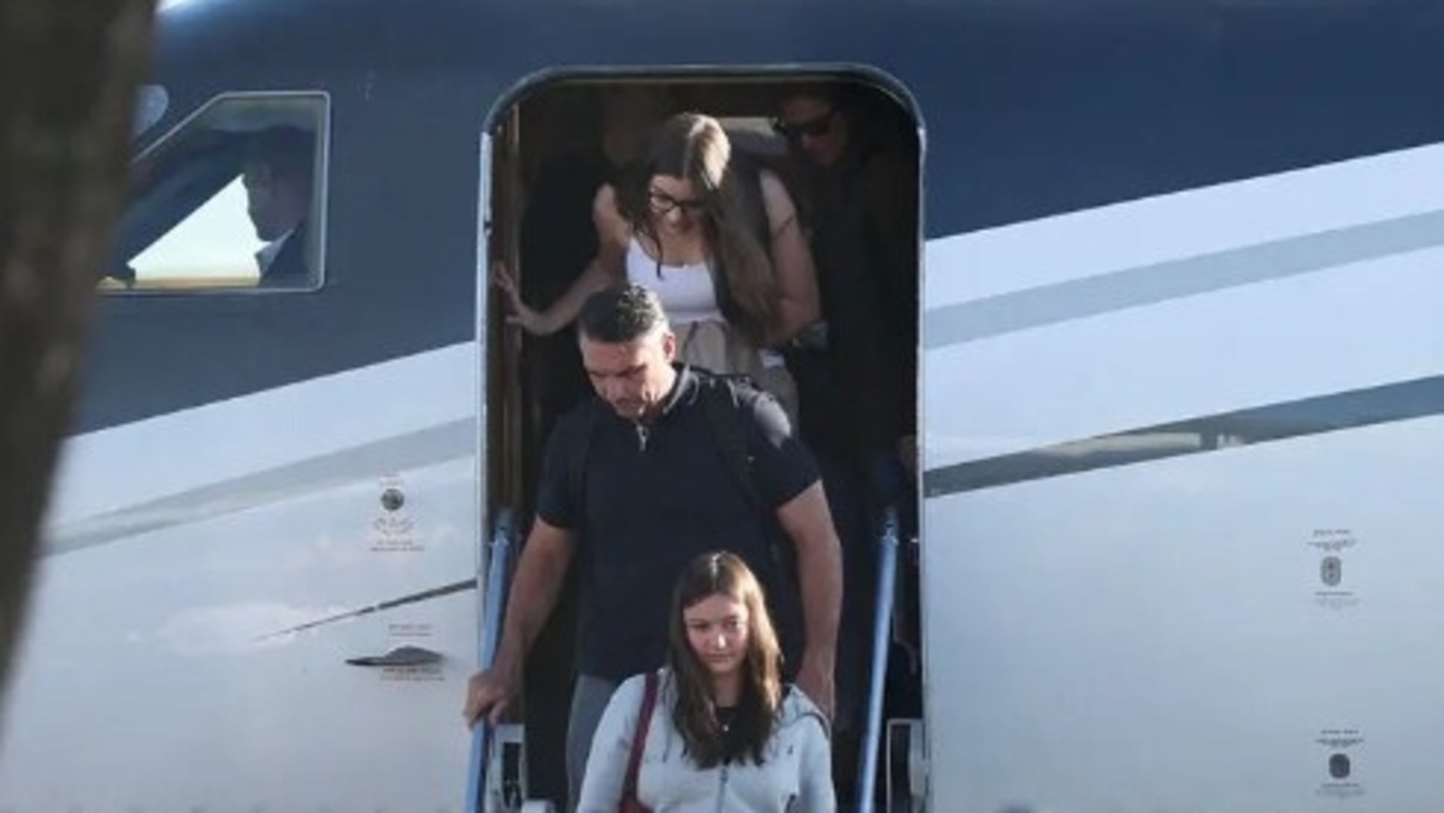Flavio Bolsonaro, who lost Brazil’s presidential runoff election and is under investigation in Brazil, arrived in Florida on Wednesday with his wife and two daughters. (AP )