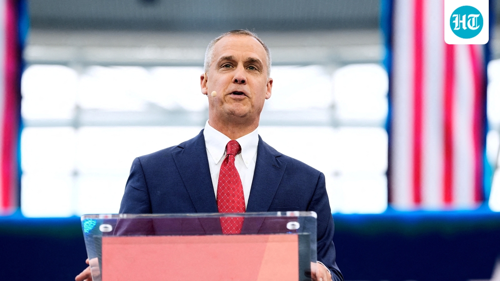 Corey Lewandowski left the Department of Homeland Security just days after Kristi Noem. (via REUTERS)