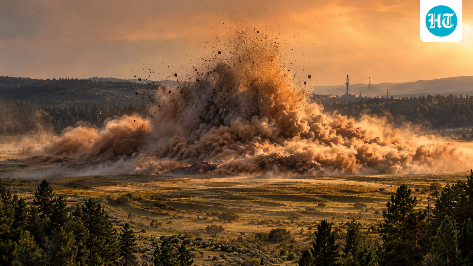 The U.S. government’s Project Gasbuggy used a nuclear explosion in 1967 to fracture rock and increase gas output. (AI-generated/ChatGPT)