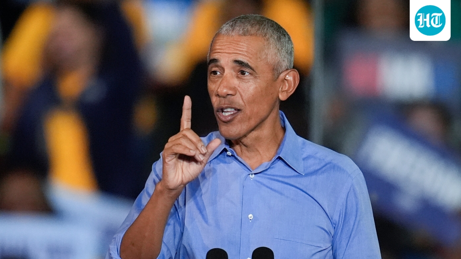 Barack Obama condemns probe into Ilhan Omar. (AP Photo)