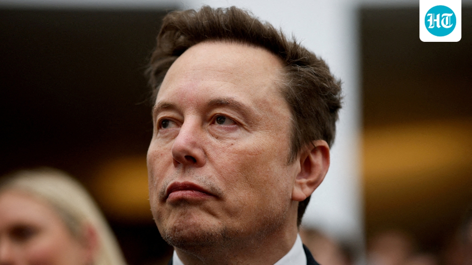 Tesla CEO Elon Musk attends the "A New Golden Age" summit at the US Institute of Peace on October 8. (REUTERS)