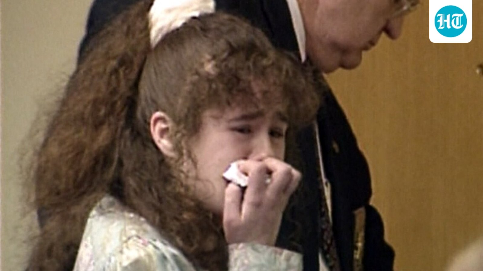In this image from video provided by WBIR-TV, Christa Pike cries after being sentenced to death on March 30, 1996 in Knoxville, Tenn. (WBIR-TV via AP) (WBIR-TV via AP)