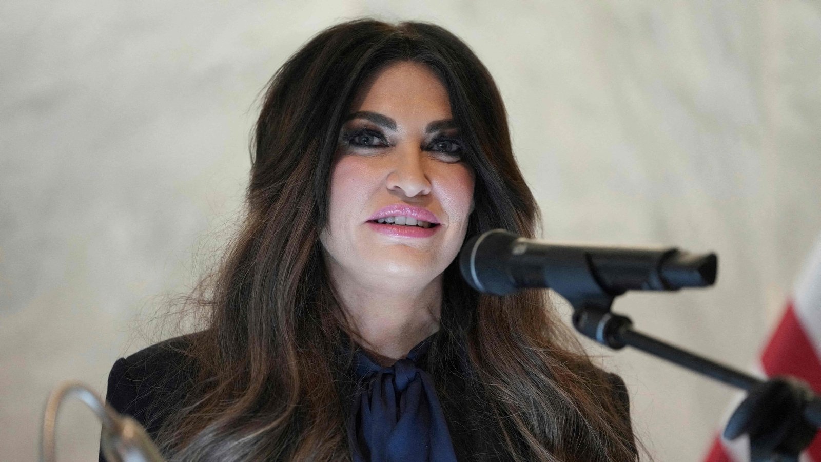 The White House has requested the resignation of Ambassador Kimberly Guilfoyle, a former prominent Trump campaign representative, (AFP)