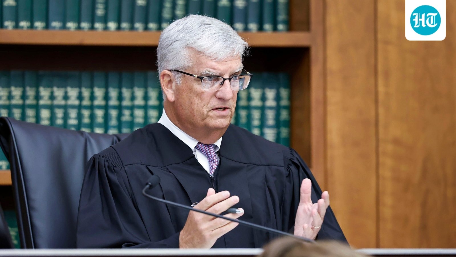 Judge William Sullivan has rejected Lindsay Clancy’s request for a not guilty finding. (Greg Derr/Pool The Patriot Ledge)