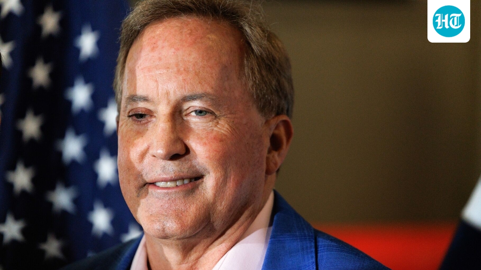 Ken Paxton, 51st attorney general of Texas and Republican nominee in the 2026 US Senate race. (Bloomberg)