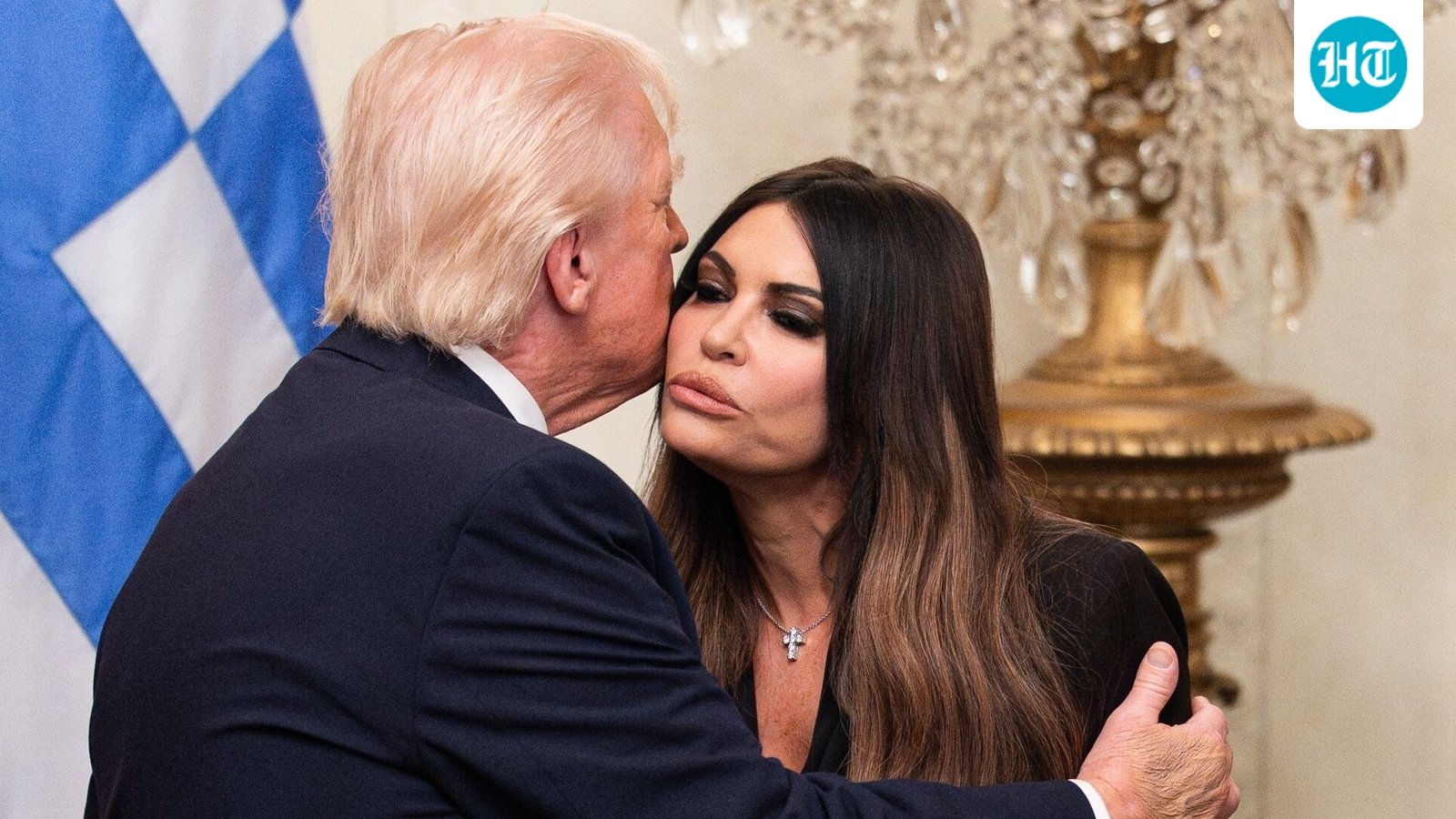 Kimberly Guilfoyle is under pressure as Trump weighs whether to fire her as US ambassador to Greece. (Bloomberg)