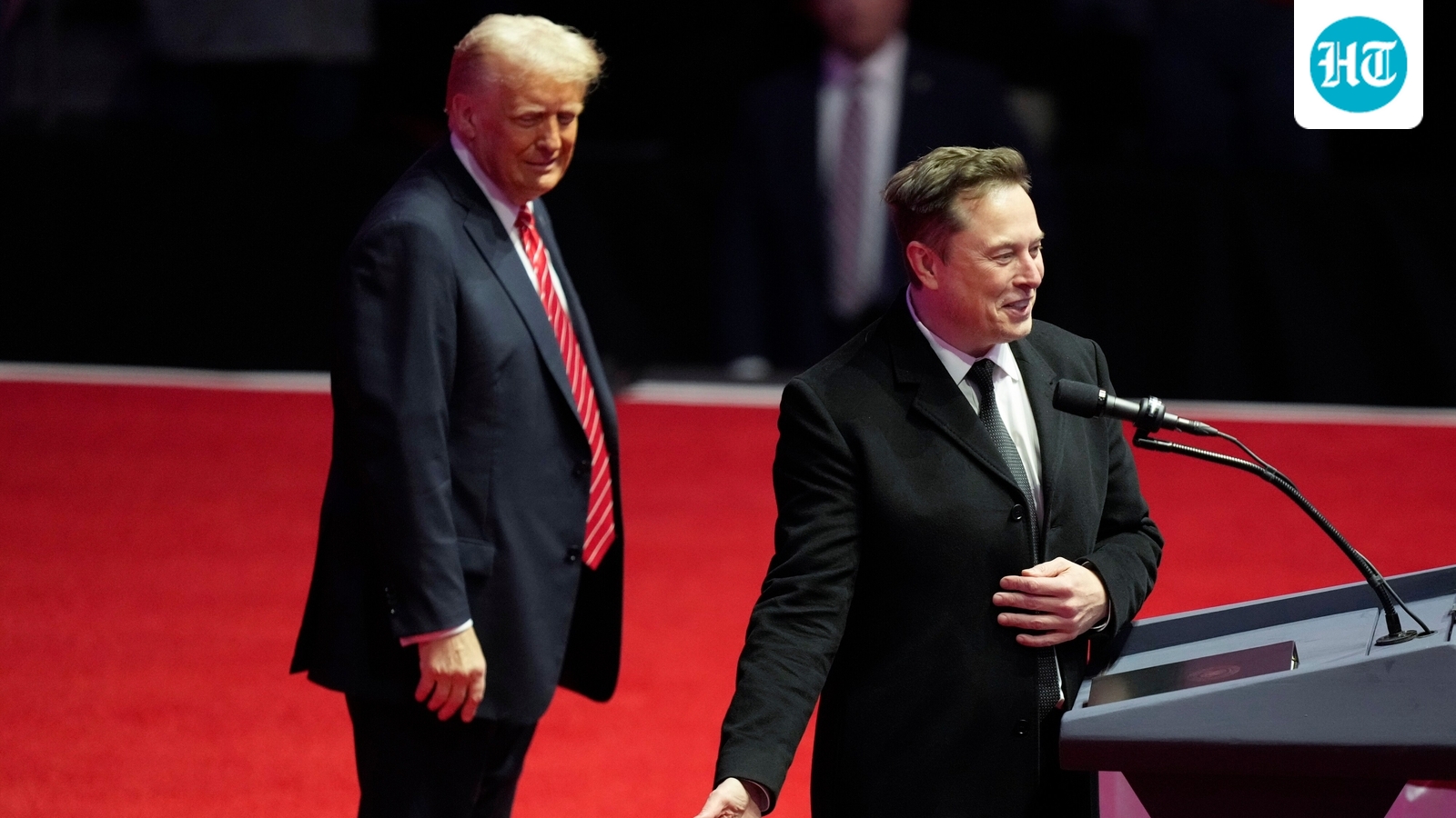 Trump thanks ‘legendary friend’ Elon Musk for pledging SpaceX stock to American children, hails him for his ‘incredible generosity’ (AP/File)