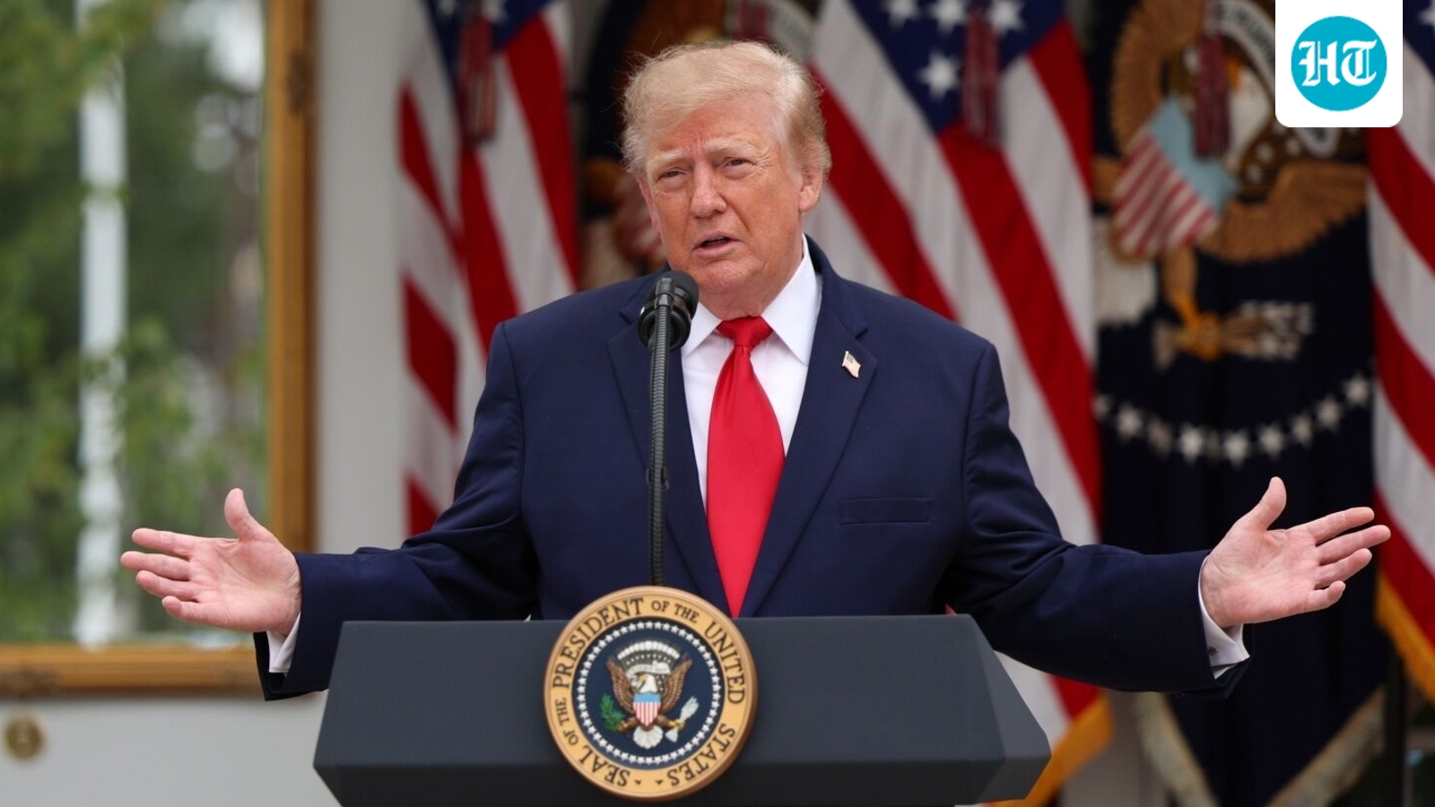 Trump invoked executive privilege to withhold Kennedy Center records as Rep. Joyce Beatty challenges plans to close the venue for renovations. Photographer: Tom Brenner/The Washington Post/Bloomberg (Bloomberg)