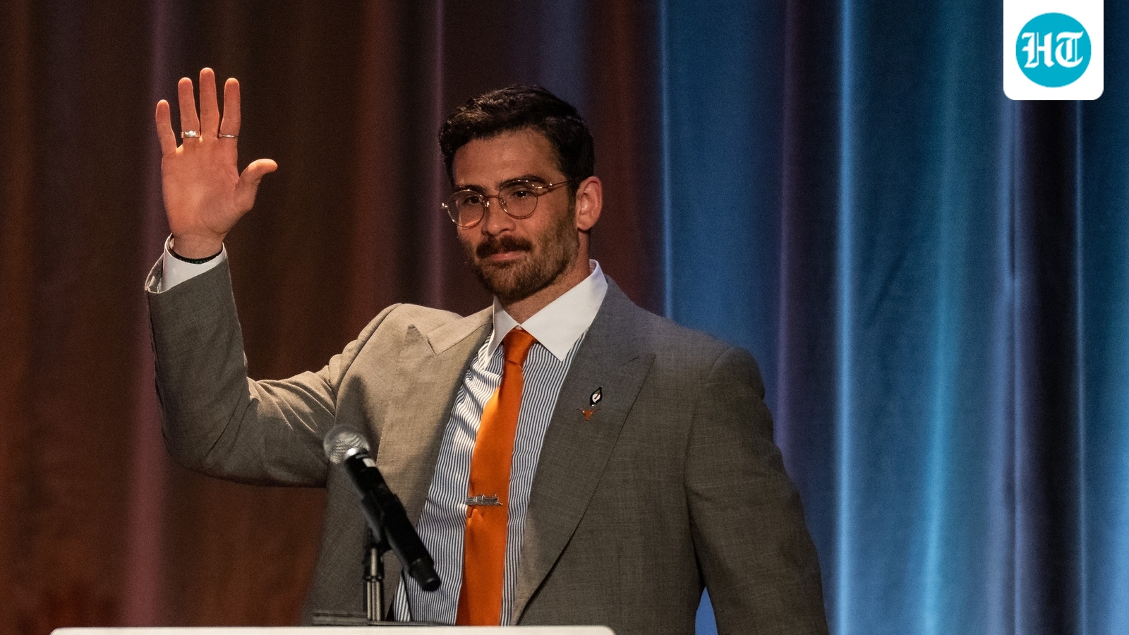 Hasan Piker streamer seeks more than $72 million in damages, accusing Scott Jennings of falsely claiming he called for Black voters to be lynched.   (Mikala Compton/Austin American-Statesman via AP) (Mikala Compton/Austin American-S)