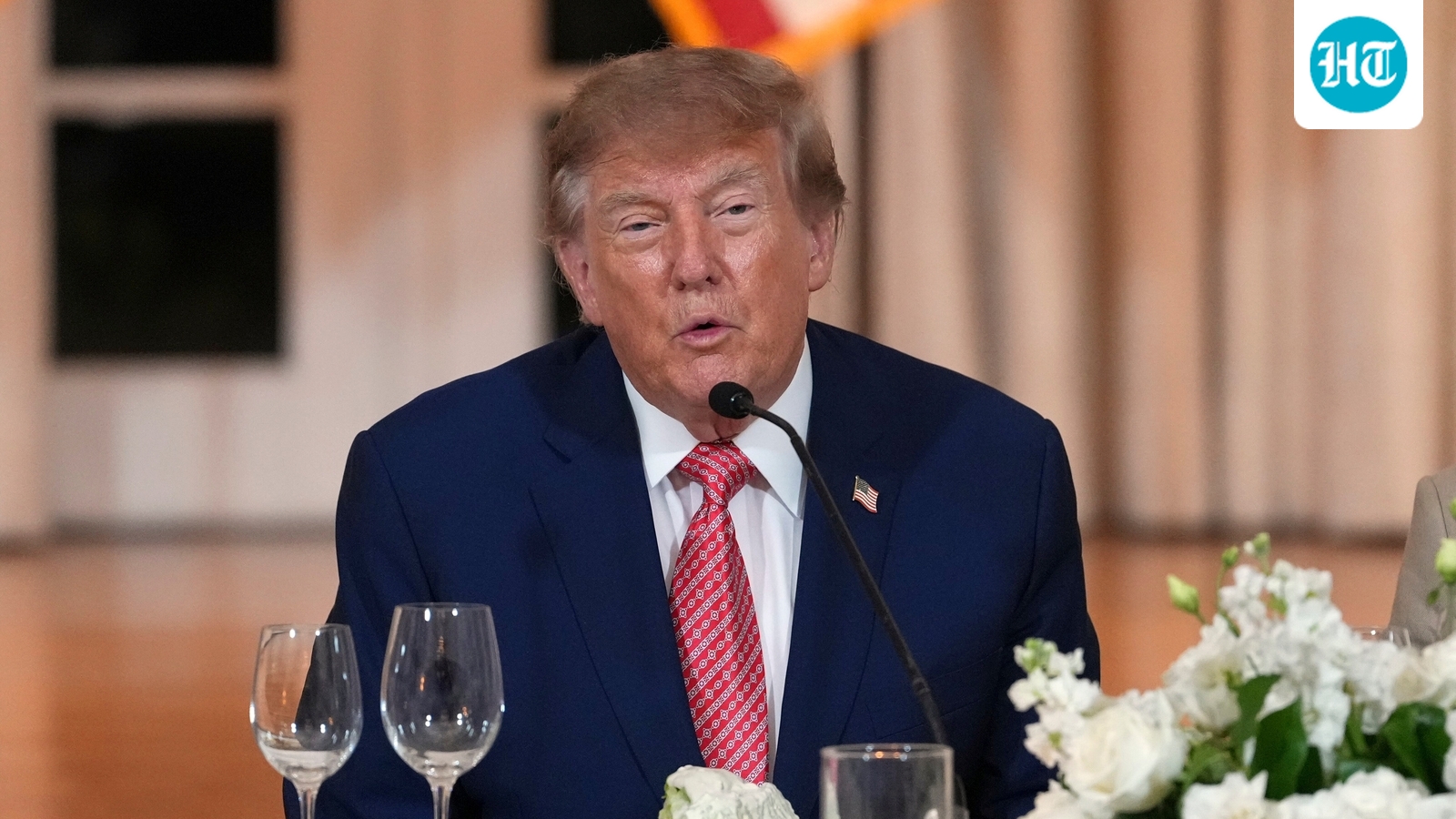 Donald Trump links a $100 million Kentucky drug plant investment to Republican victory in the 2026 midterm elections. (File Photo/AP)