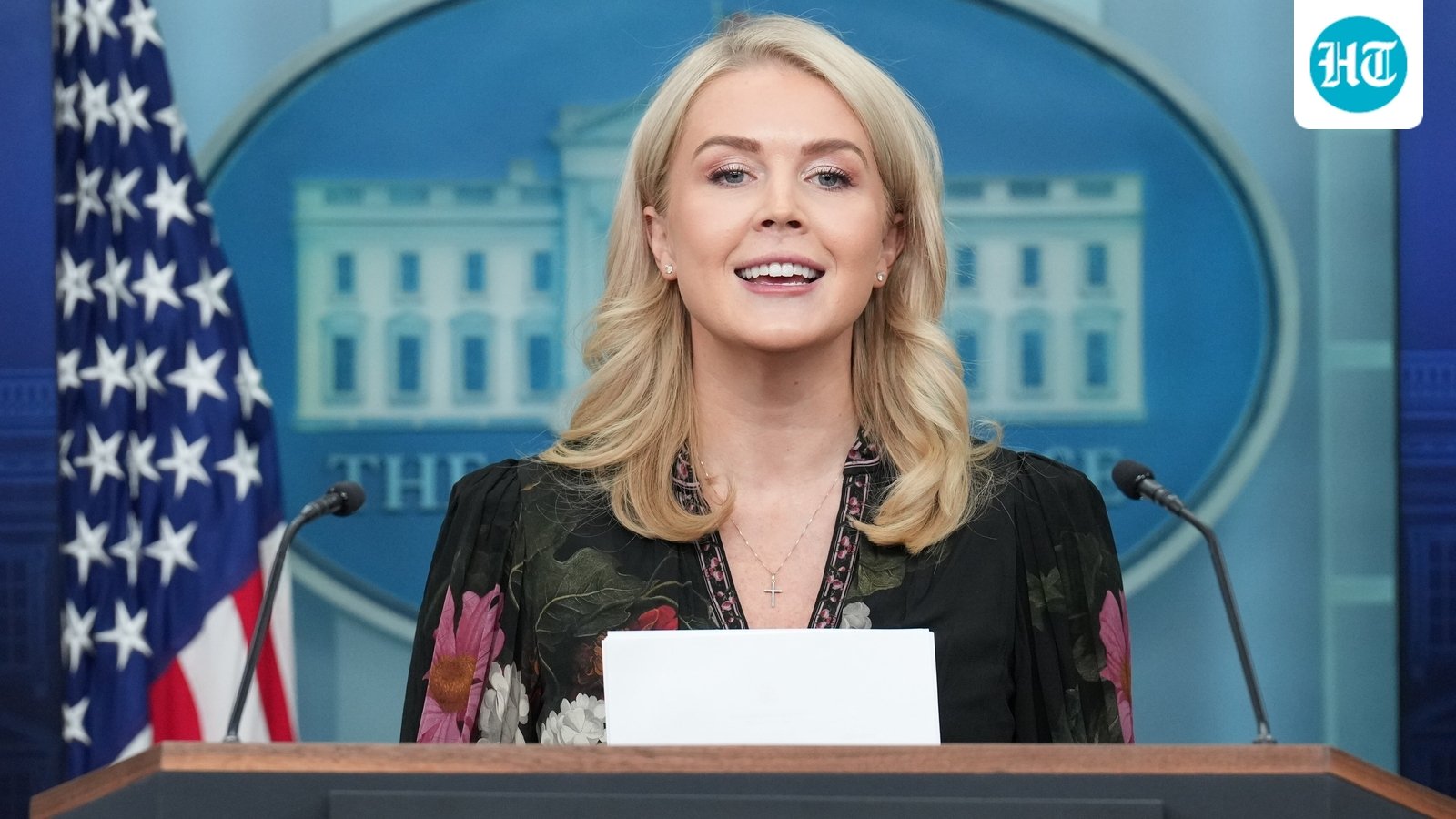 Karoline Leavitt joins Fox News after leaving the Trump White House. (AP)