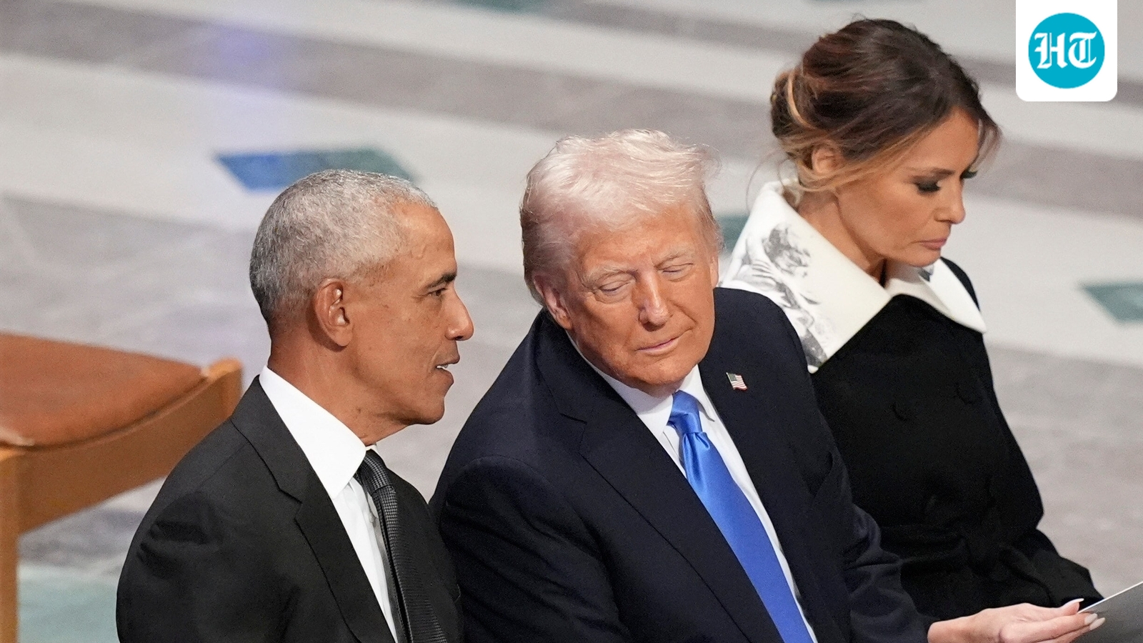 Barack Obama jibes at Trump (AP)