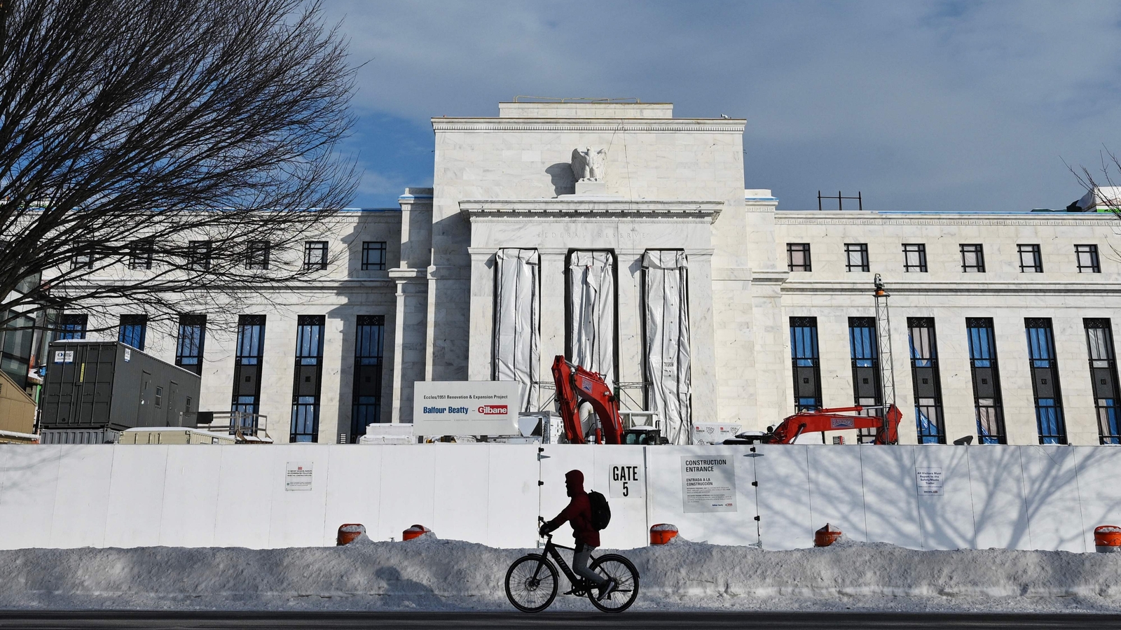The US Federal Reserve kept its interest rate unchanged at 3.75-4 per cent on Wednesday. (AFP)