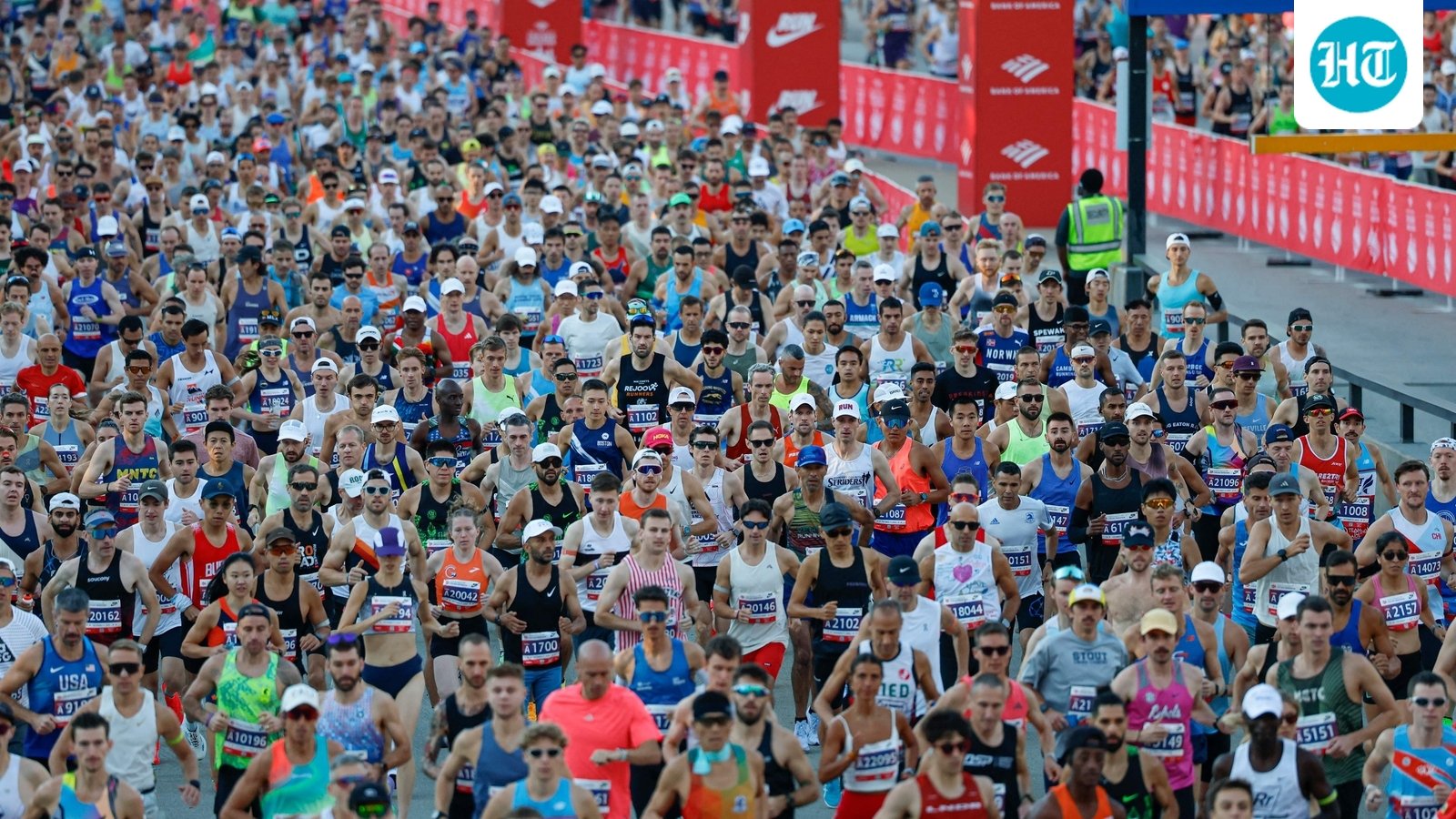 Chicago Marathon 2026: Track runners live and watch race coverage online. (Photo by KAMIL KRZACZYNSKI / AFP) (AFP)