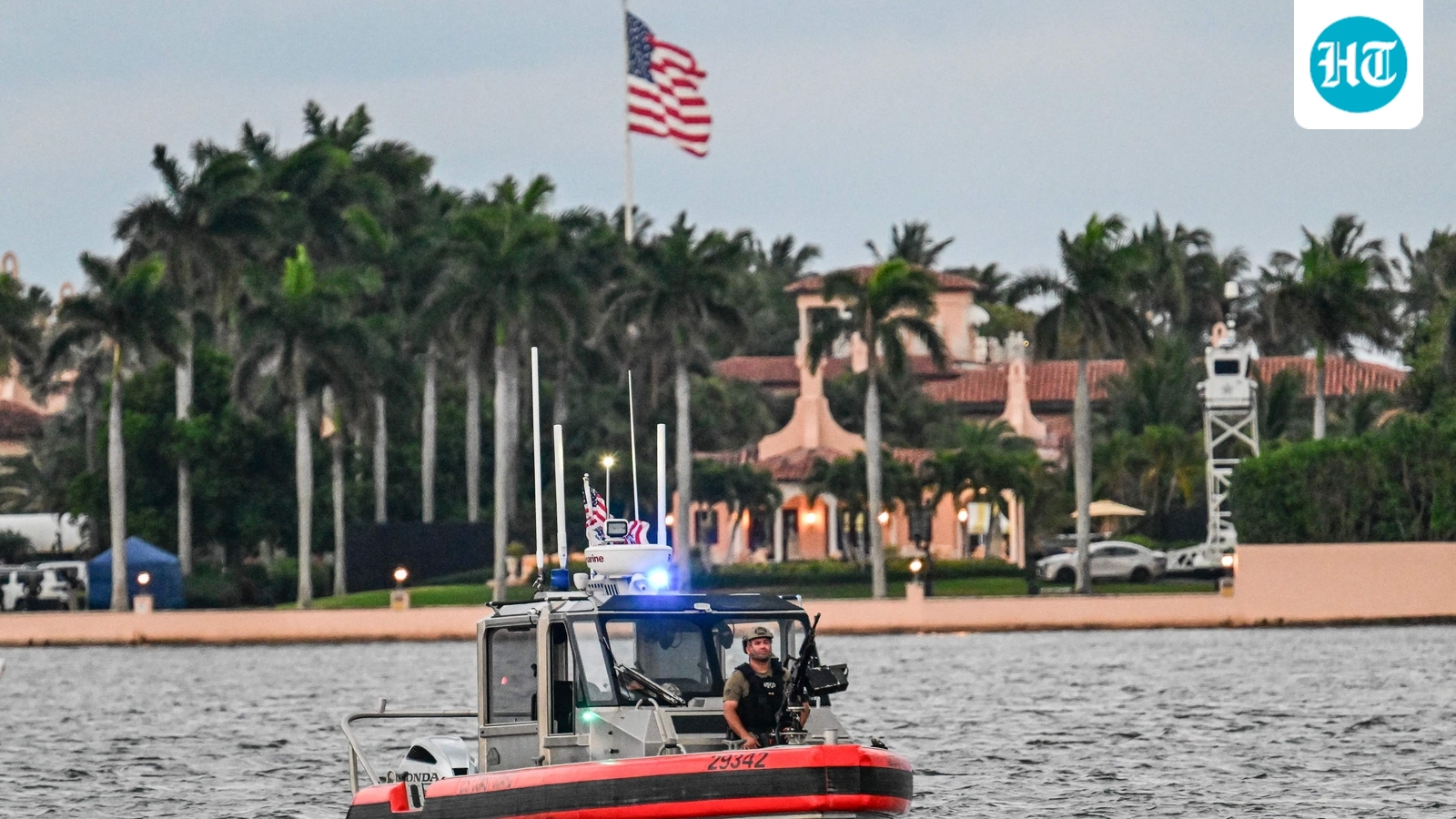 New air defence and counter-drone systems have been installed near Mar-a-Lago and Palm Beach airport. Secret Service officials cited a heightened threat environment but did not identify a specific threat. (AFP)