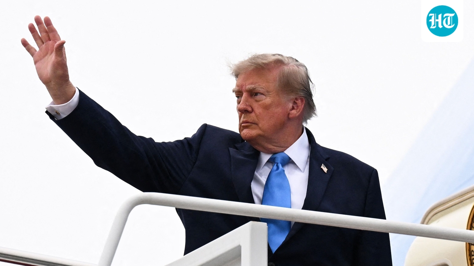 Donald Trump has waived key parts of a Russia sanctions law, drawing criticism from lawmakers and Ukraine’s Zelensky. (Getty Images via AFP)