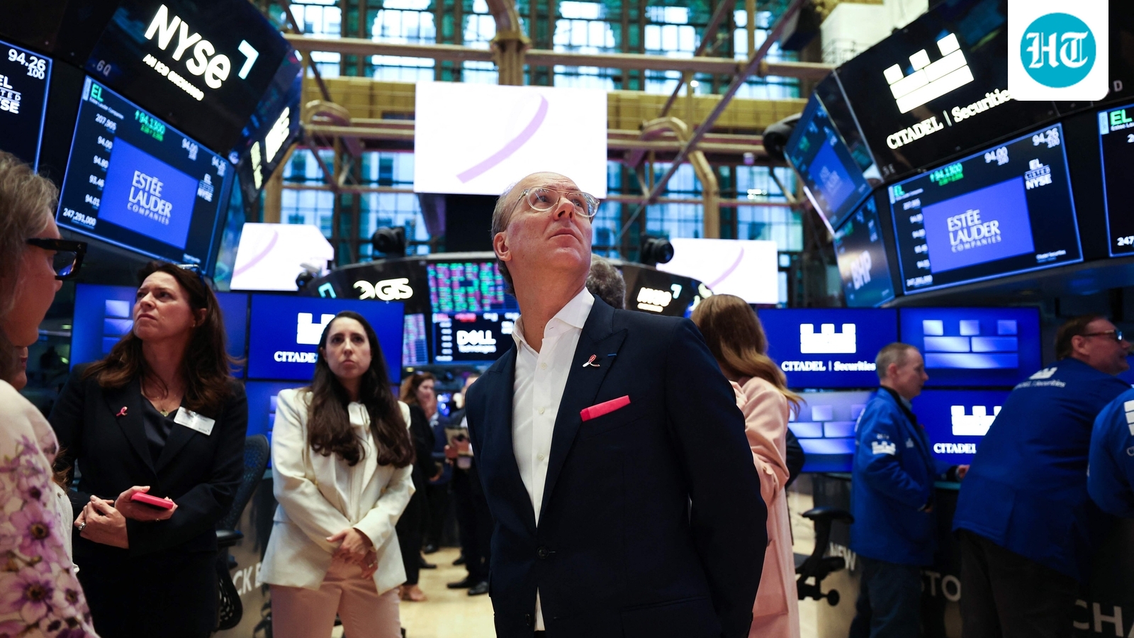 Wall Street AI rally faces pressure ahead of Meta, Tesla and major chipmakers' earnings reports. (Photo by TIMOTHY A. CLARY / AFP) (AFP)