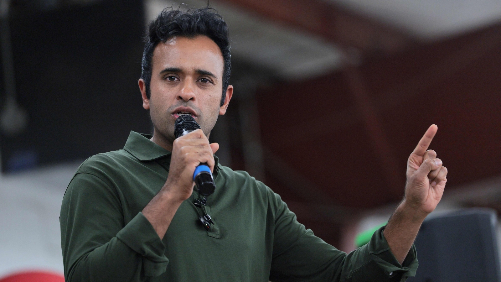 Ohio Republican gubernatorial nominee Vivek Ramaswamy’s campaign plans to spend $4 million promoting a viral video about Democratic nominee Amy Acton’s estrangement from her mother (Getty Images via AFP)