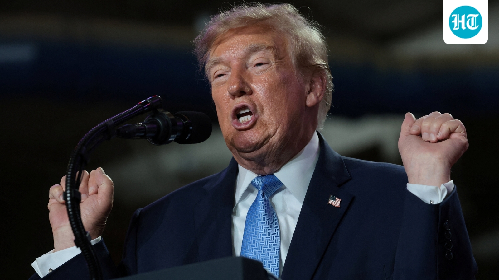 US President Donald Trump claimed his uncle had invented the radar. (REUTERS)