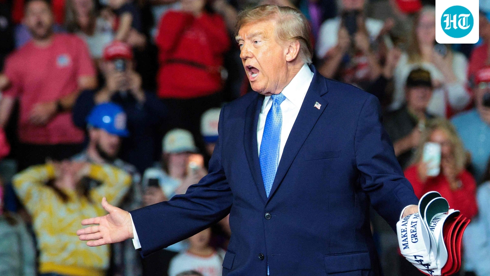 Donald Trump used a campaign rally in Mississippi to outline his immigration, crime and election agenda while urging voters to back Republican candidates.

Somodevilla/Getty Images/AFP (Getty Images via AFP)