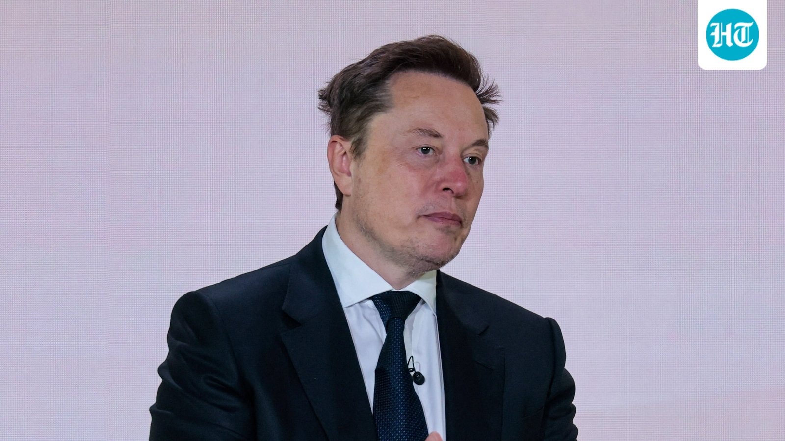 Elon Musk, CEO of Tesla and SpaceX and owner of X, formerly known as Twitter, speaks during National Design Studio's launch event for America.gov, a new AI-powered government website, at the Mellon Auditorium in Washington, D.C September 29. (REUTERS)