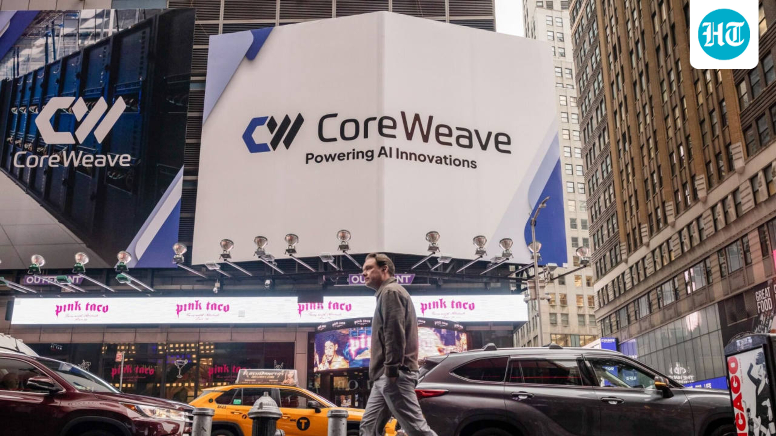 CoreWeave shares fall as AI slowdown fears and debt concerns weigh on investors.