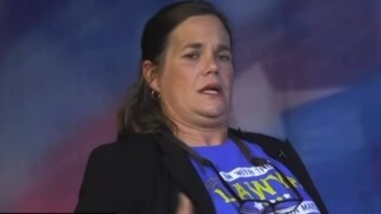 Democrat Jaime West, running for Fayette County Council, made sharp remarks about Republicans and alleged she had faced threats during a forum.