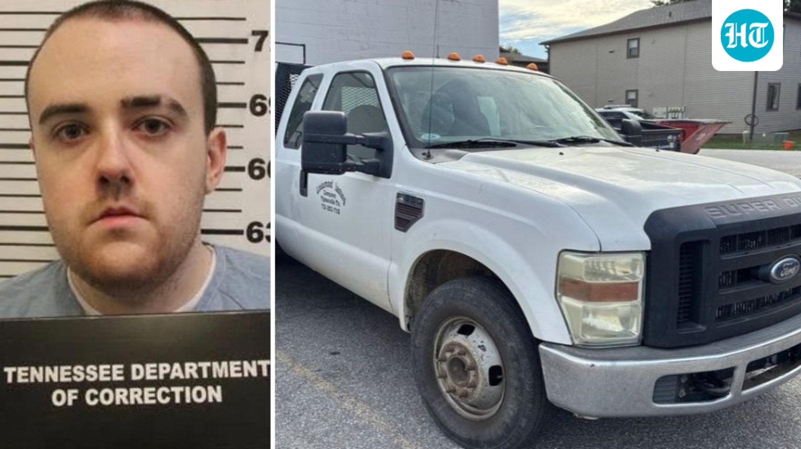 Escaped Tennessee prison inmate Jacob Morley's stolen car found, but convict remains missing (Tennessee Department of Correction/Facebook, Tennessee Bureau of Investigation/Facebook)
