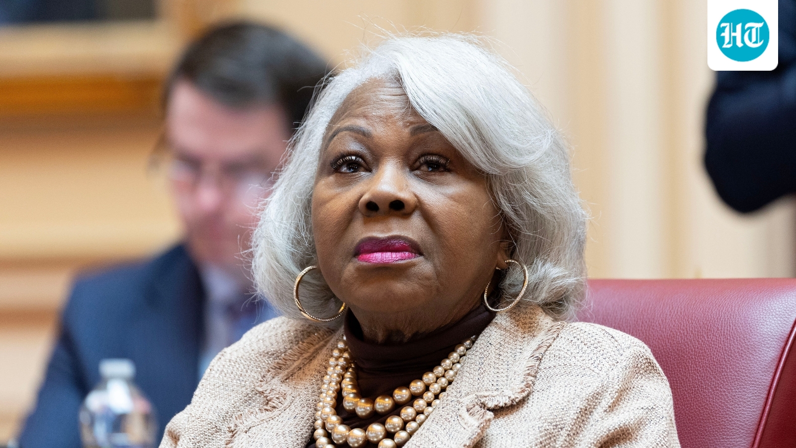 Virginia Senate President pro tempore Louise Lucas, D-Portsmouth, listens to debate on the Senate floor, Feb. 17. (AP Photo/Ryan M. Kelly)