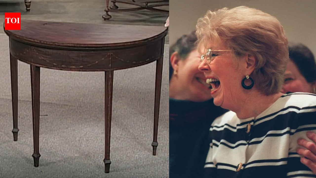 A New Jersey woman paid $25 for a mouldy table at a garage sale; 30 years later, it was identified as a rare 18th-century card table made by John Seymour & Son and sold for $541,500