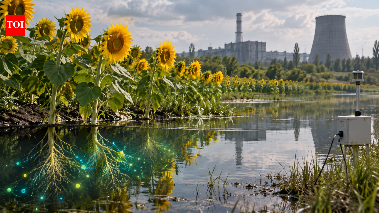 After the Chernobyl nuclear disaster, scientists planted sunflowers to pull radioactive material from contaminated water and soil; the flowers actually absorbed radioactive isotopes