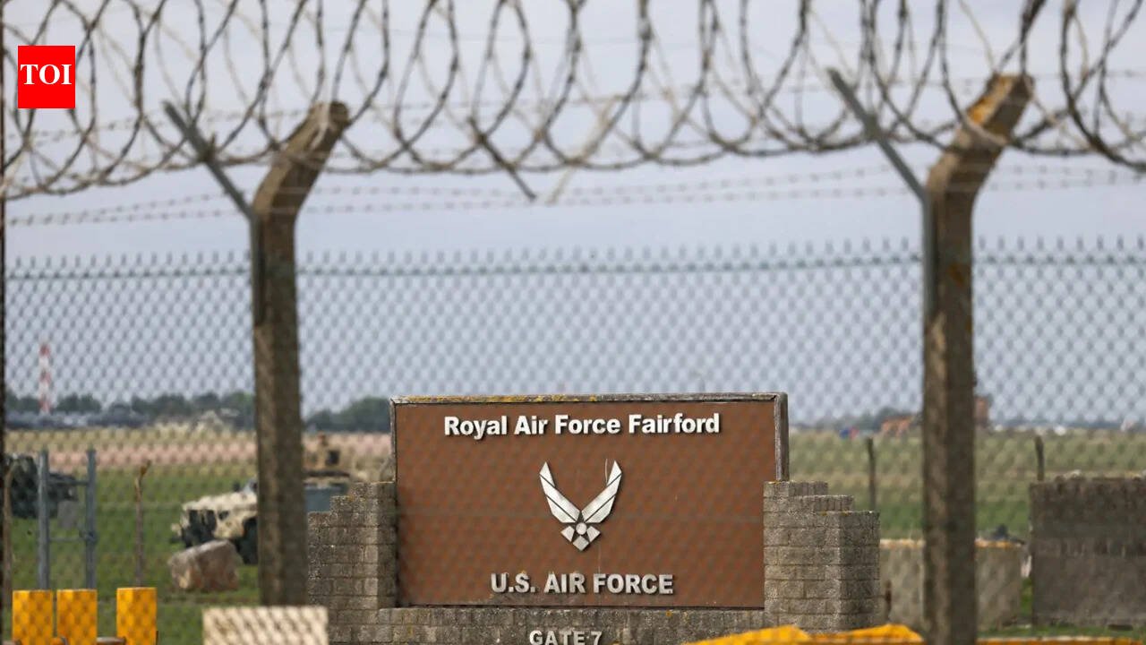 UK-Iranian man arrested  with link to security incident at US-run RAF Fairford base in England