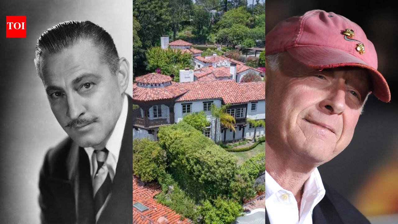 Drew Barrymore’s grandfather once owned this Los Angeles estate; after Tony Scott bought and updated it, the property spent six years on the market before selling to her Charlie’s Angels director for $14.7 million