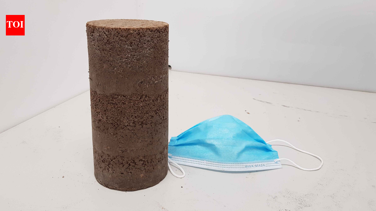 In 2021, Australian engineers mixed shredded single-use face masks with processed building rubble for road bases; the material met engineering standards, and 1 km of two-lane road could use about 3 million masks