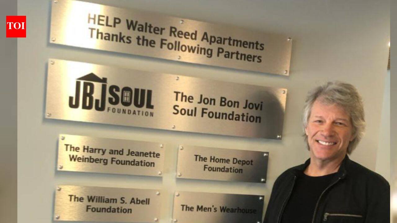 Jon Bon Jovi's foundation helped turn part of the former Walter Reed Army Medical Center into housing; in 2019, the Washington project opened with homes for 77 formerly homeless veterans