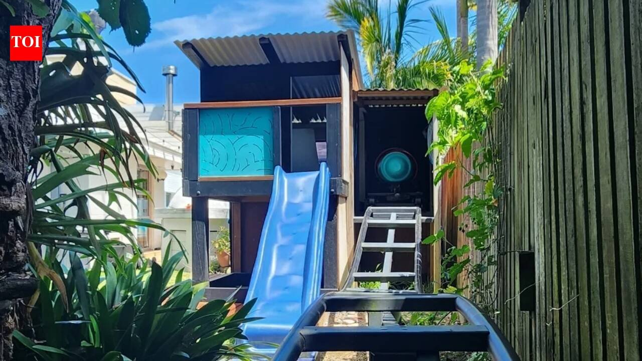 An Auckland father built his children a backyard roller coaster from scratch during lockdown; after testing it with 90kg of concrete, he is now selling the entire setup for NZ$4,500