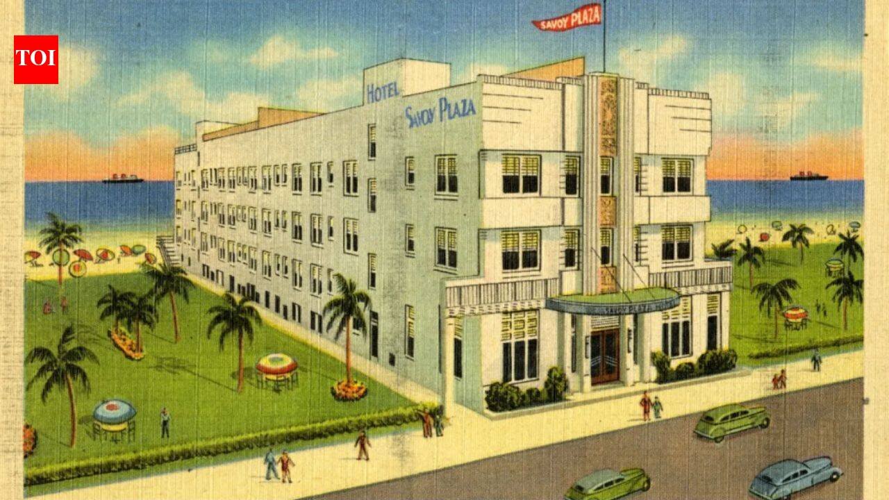 Miami Beach’s Savoy Hotel dates to the 1930s and survived decades on Ocean Drive; Florida laws could now allow most of it and the neighboring Arlington to be demolished for a 38-story, 480-foot tower