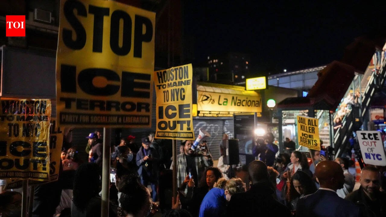 'ICE out of our neighbourhoods’: Shooting of Dominican man sparks protests in New York