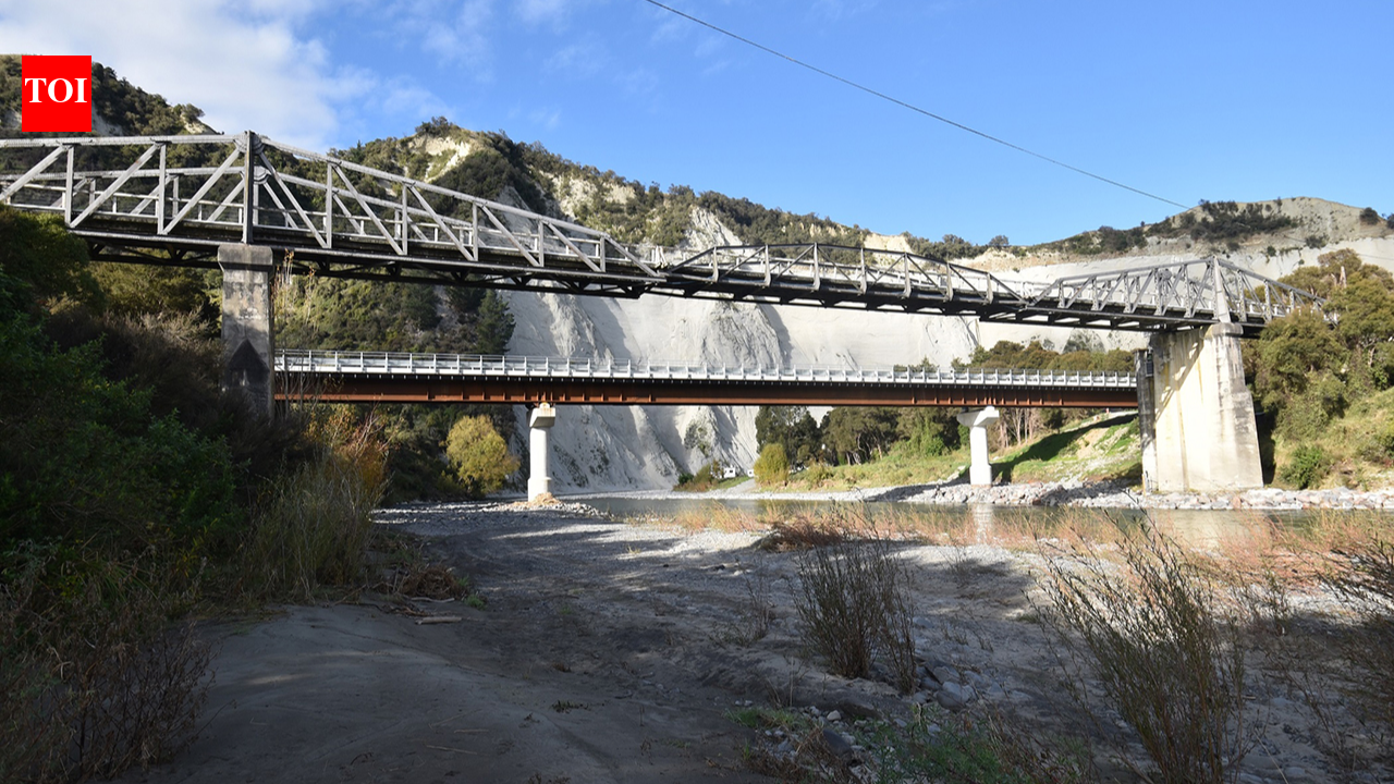New Zealand replaced this 1904 bridge with a modern crossing after 112 years; locals saved the historic structure, now the country’s only surviving steel cantilever road bridge