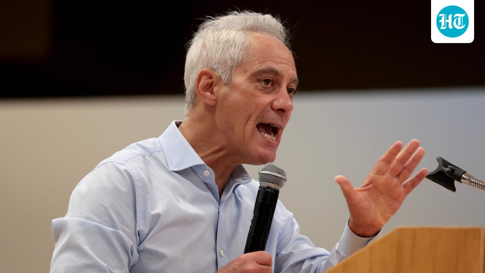 Former Chicago Mayor and Ambassador to Japan Rahm Emanuel pushed for a US president who is Jewish. (Getty Images via AFP)