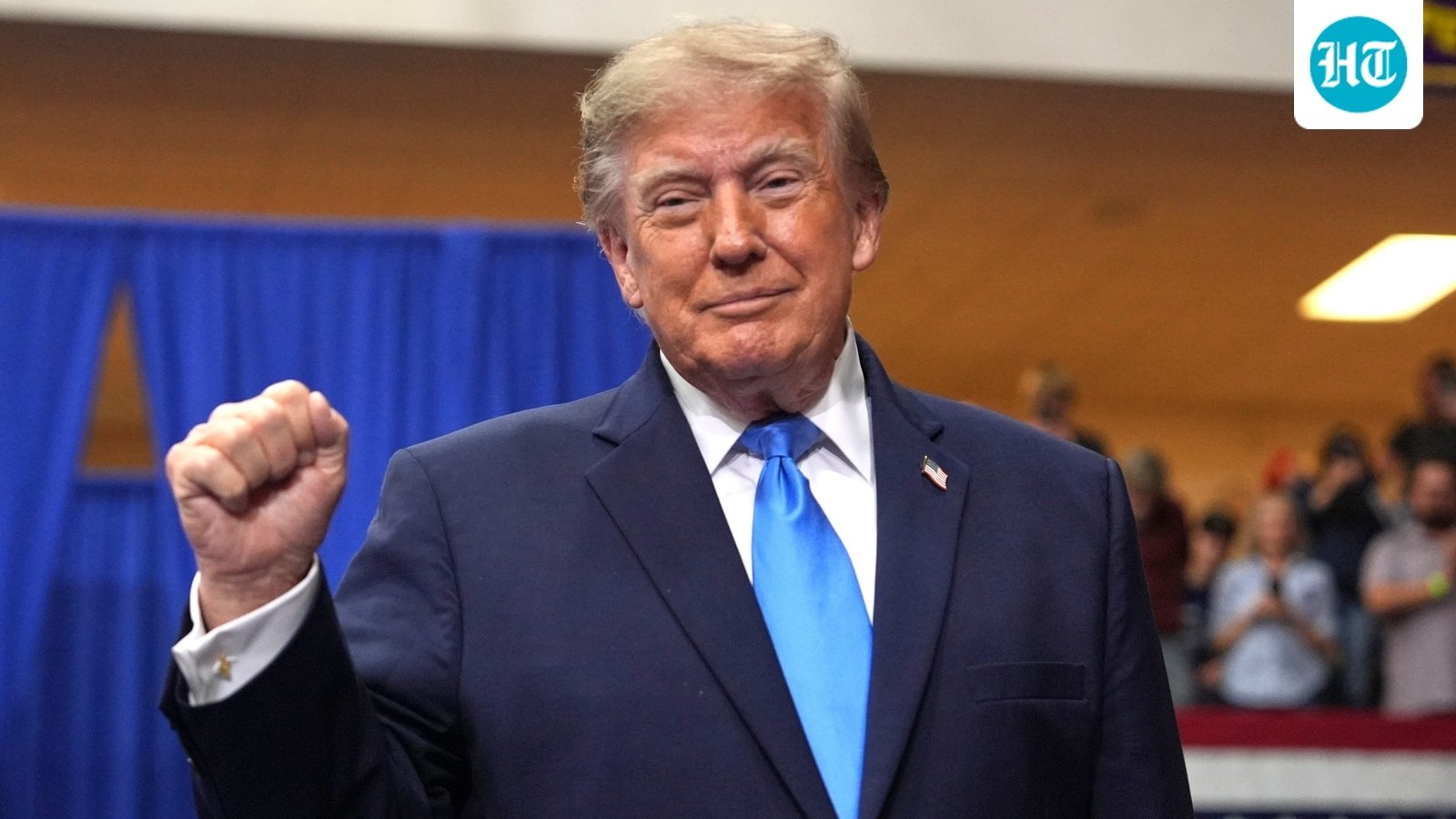 Three University of South Alabama students face federal charges over alleged social media threats against Trump before his Alabama rally. (AP Photo/Mark Schiefelbein) (AP Photo/Mark Schiefelbein)