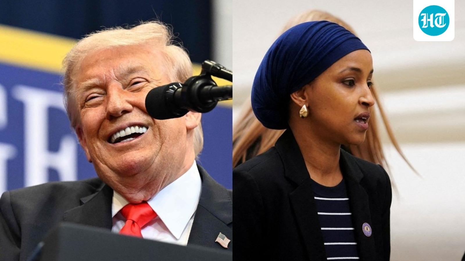 Donald Trump cited the new report and reiterated that Ilhan Omar had been sworn into Congress under a “fake name” and asserted that she should “immediately resign.”

(AFP/Reuters) (AFP/ Reuters)