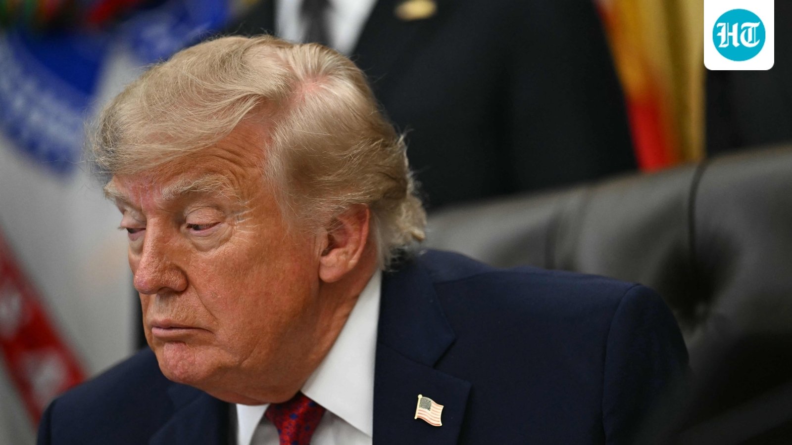 US President Donald Trump looks on during an announcemnt in the Oval Office of the White House in Washington, DC, on September 30. (AFP)