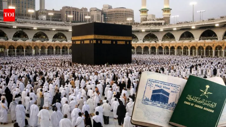 Saudi Arabia: Ministry of Hajj and Umrah to start issuing Hajj 2026 visas from Sunday | World News