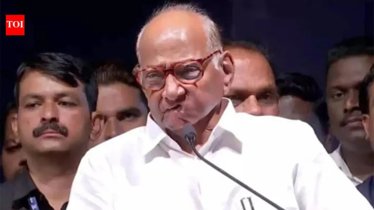 Congress backs Sharad Pawar for Lok Sabha, MVA unites in Maharashtra