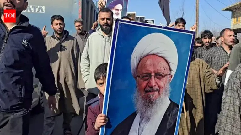 J&K protests against Khamenei’s death, candle march held in Raipur