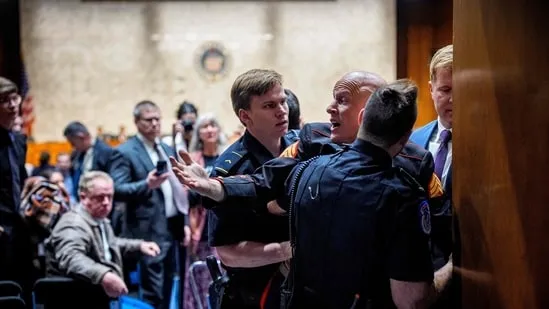 Tim Sheehy-Brian McInnis: Capitol Police made big move on senators during brawl; Green Party members launch GoFundMe